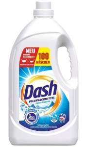 DASH żel do prania tkanin białych biel Alpen Frische 100 prań