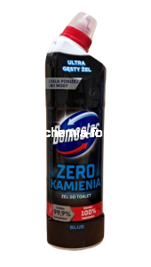 Domestos Zero Kamienia żel do czyszczenia toalety wc Blue 750 ml